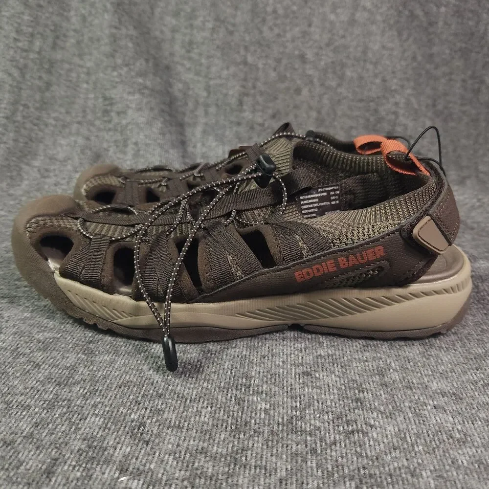 Eddie Bauer Sandals Size 10 Cedar Brown Beach Hiking Lightweight NWT